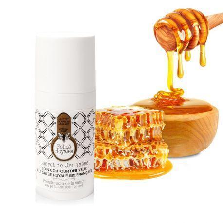 Soin contour des yeux à la gelée royale