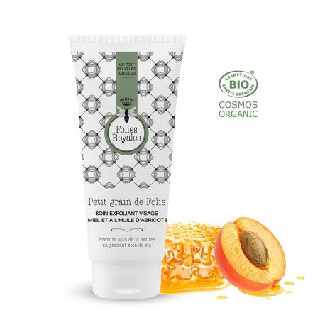 Soin exfoliant visage au miel