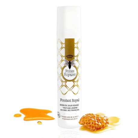 Crème de jour, texture légère, au miel